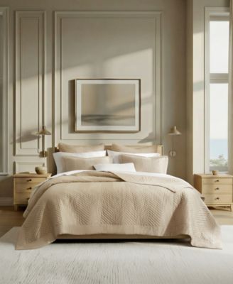 Liam Hotel Cotton Sateen 3-Piece Quilt Set, King