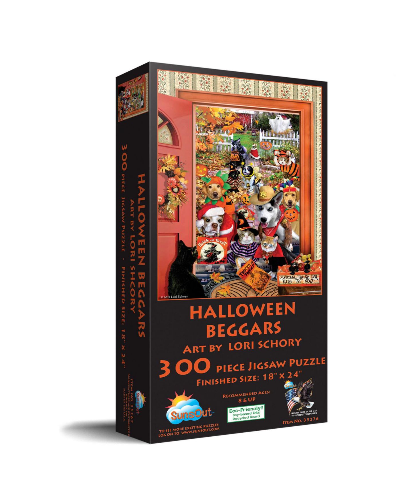 Детский пазл SunsOut Halloween Beggars 300-Piece Jigsaw Puzzle, от 15 лет — фото 1