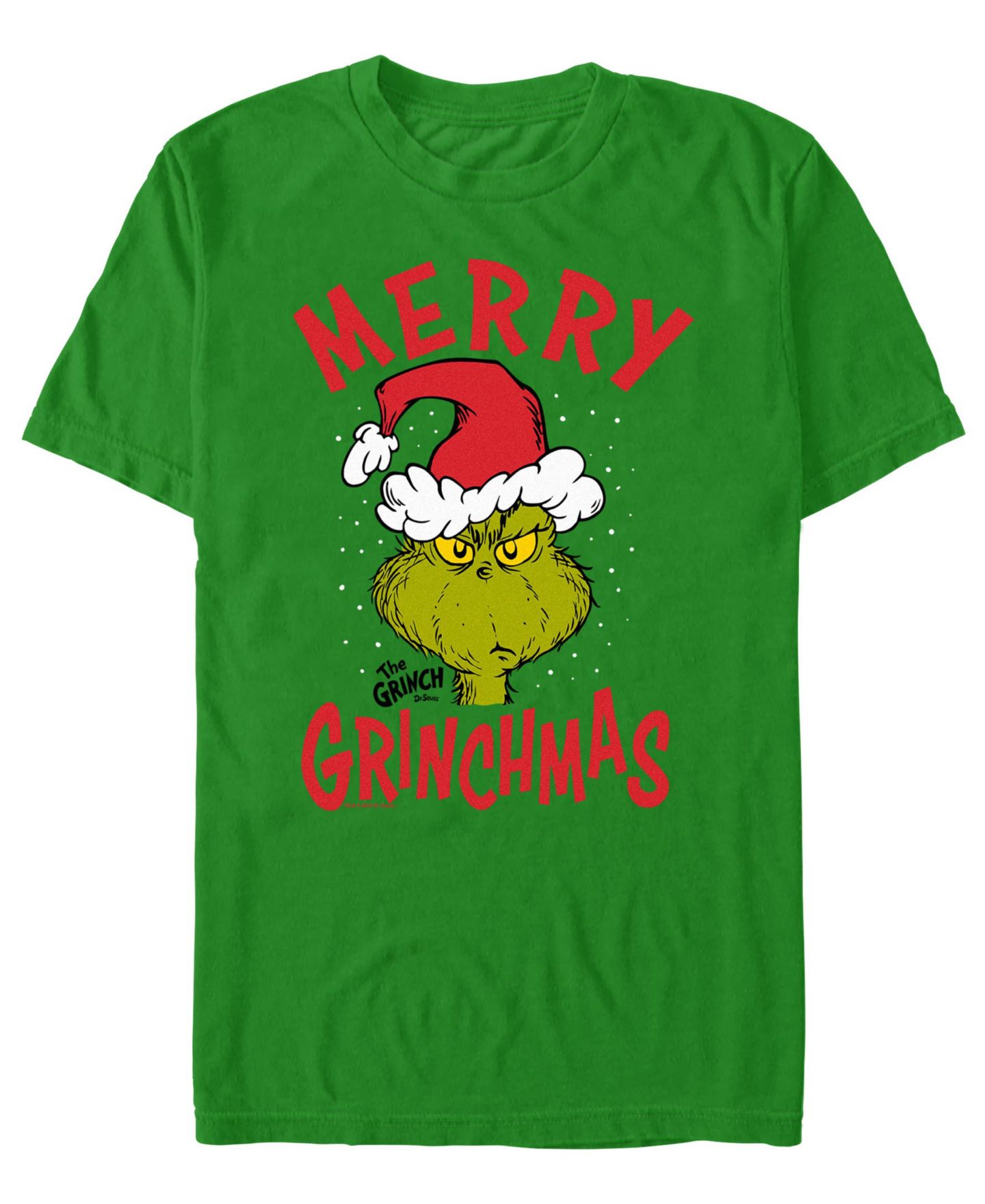 Мужская футболка Fifth Sun Dr. Seuss Oh The Places You'll Go Graphic Crewneck, цвет: Kelly — фото 1