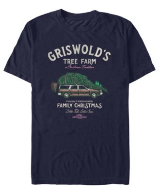 Men's Griswold Holiday Christmas Graphic T-Shirt