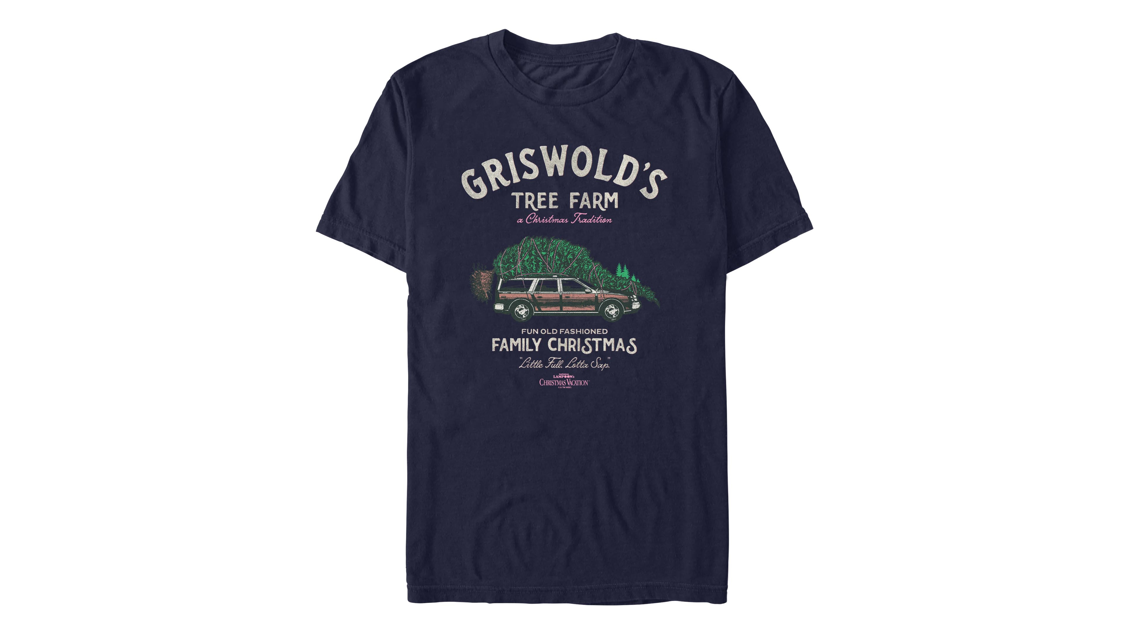 Fifth Sun Men's Griswold Holiday Christmas Graphic T-Shirt