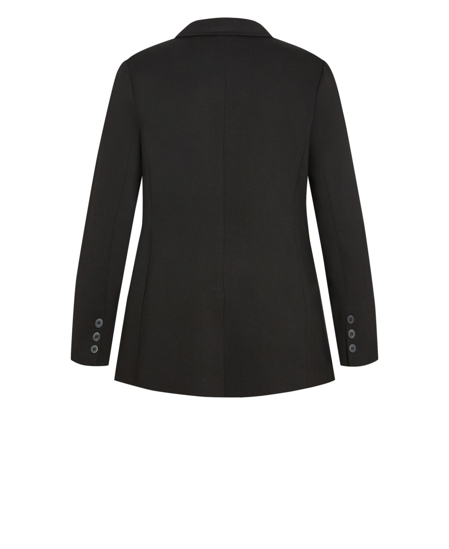 Plus Size Galactic Oversized Stretch Ponte Blazer