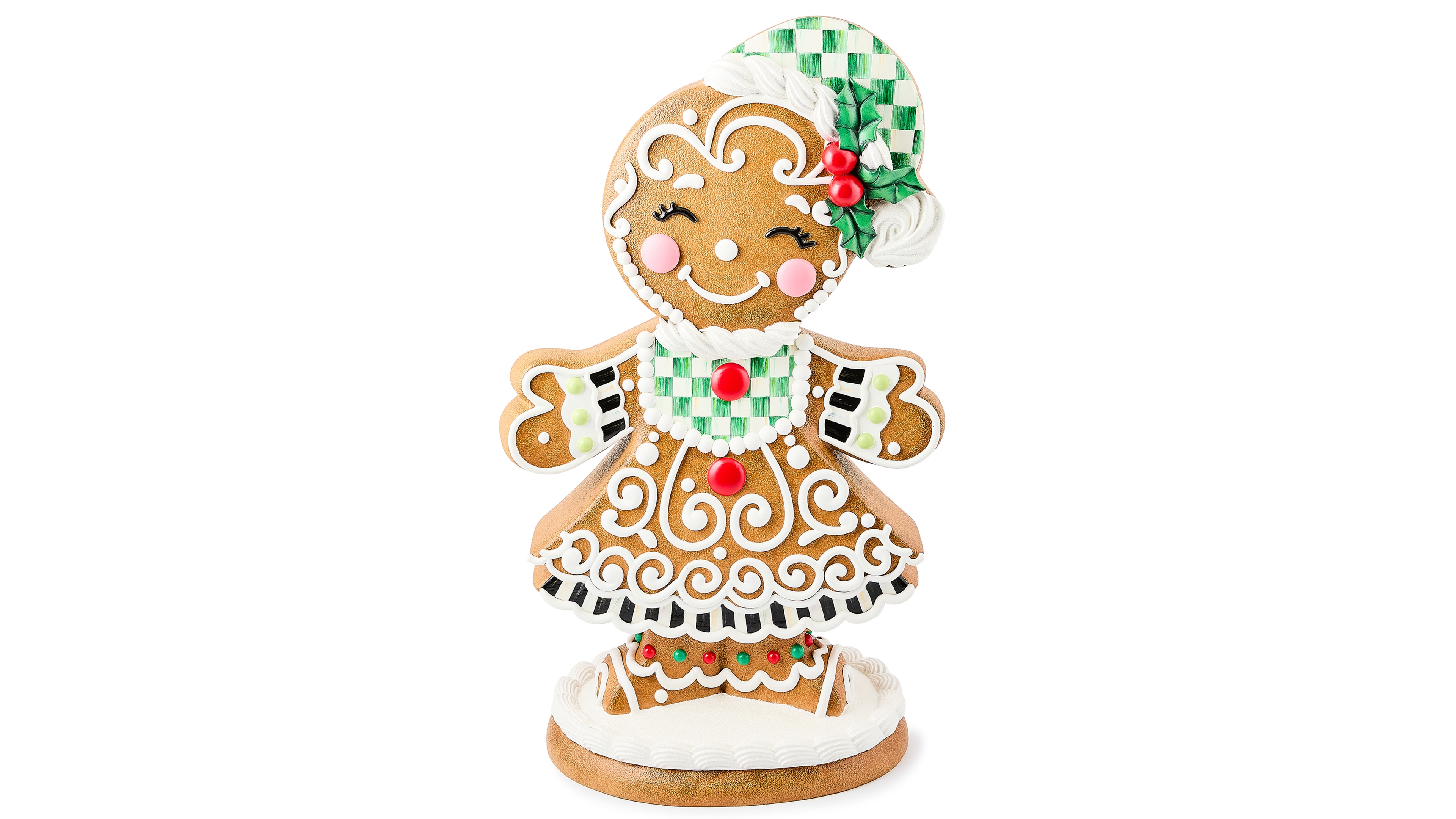 MacKenzie-Childs Gingerbread Trophy Girl