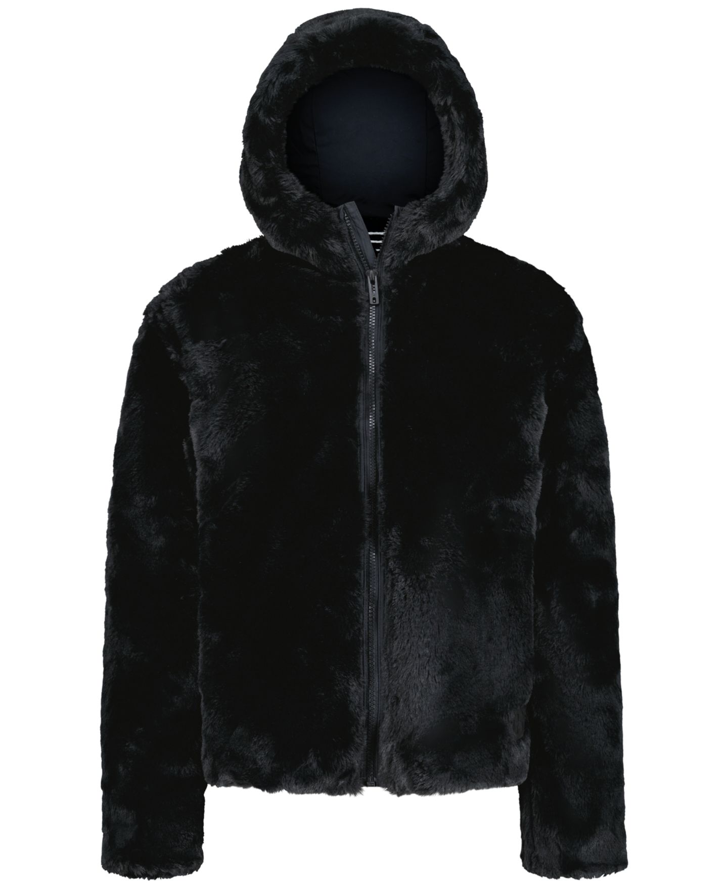 Куртка Under Armour Long-Sleeve Hooded Jacket для девочек, цвет: Чёрный — фото 1