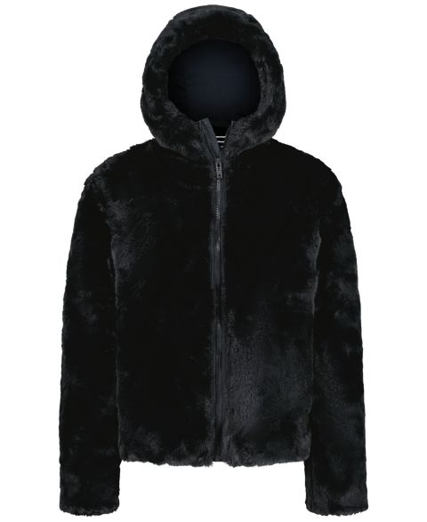 Куртка Under Armour Long-Sleeve Hooded Jacket для девочек, цвет: Чёрный