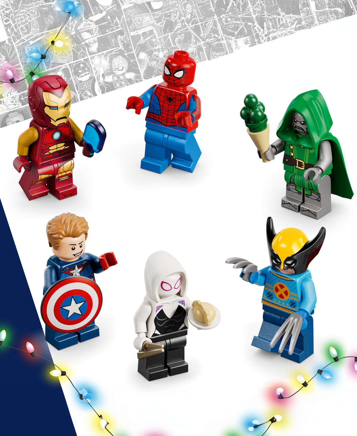 Lego Marvel Advent Calendar 2026 76340 317-Piece Building Set, Ages 6+