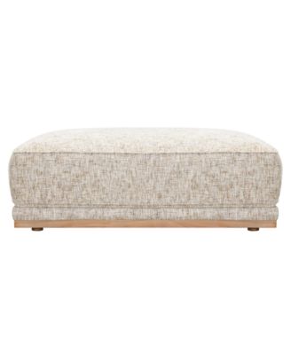 Baymont 48" Fabric Flange-Stitched Ottoman