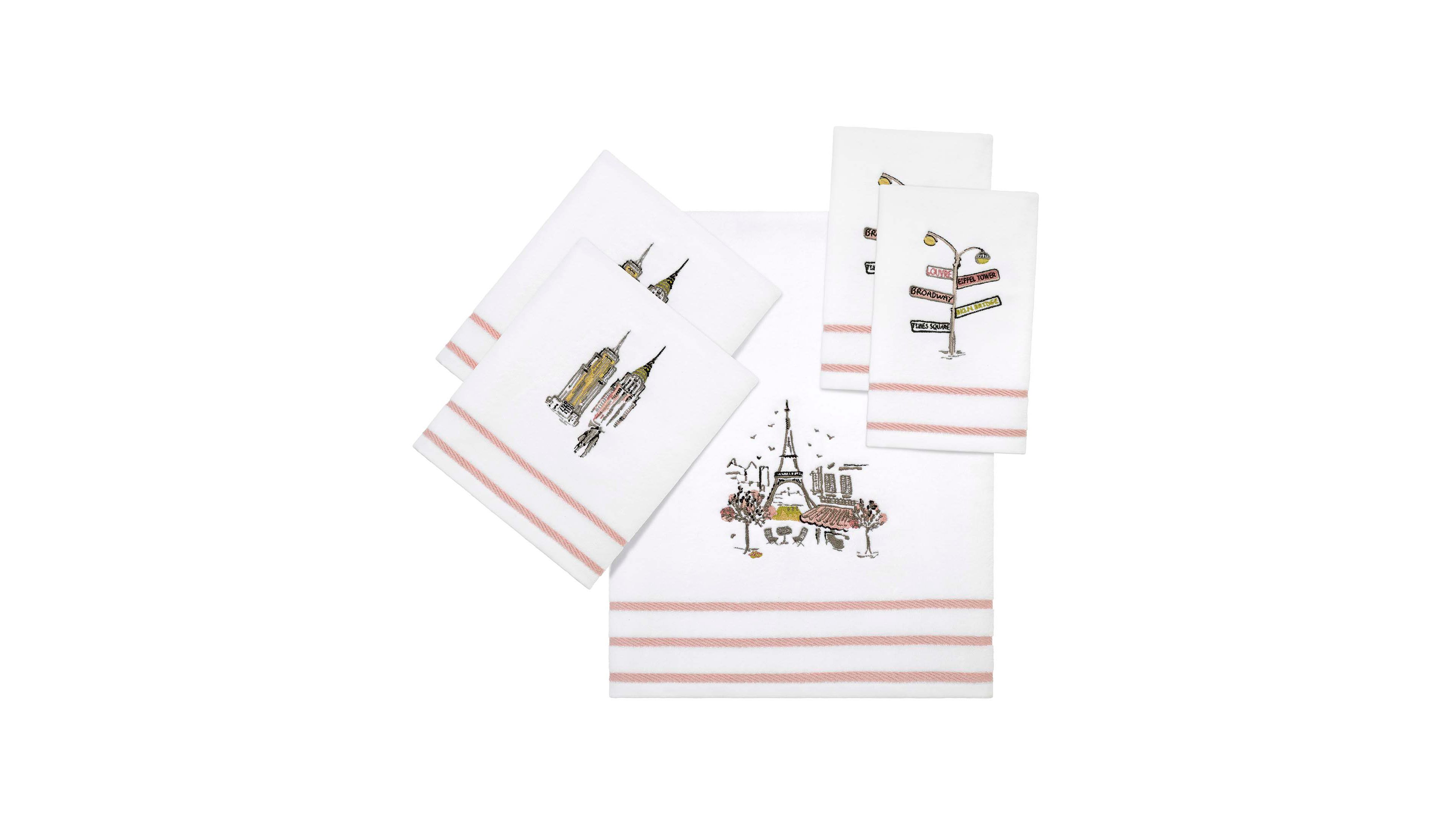 Nicole Miller City Girl Cotton Towel Collection