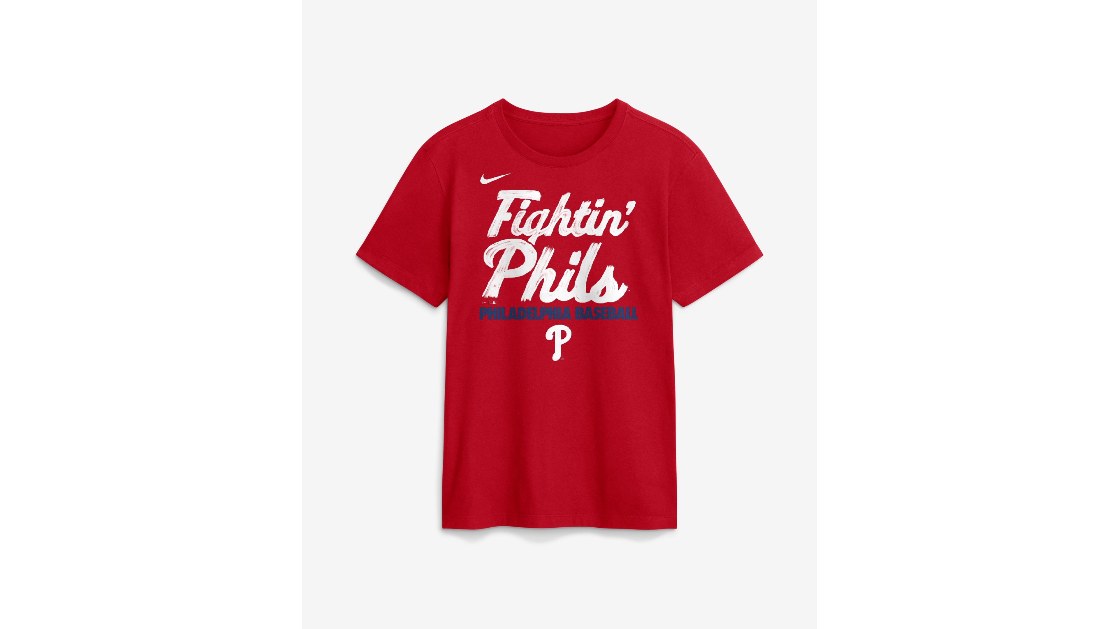 Nike Men's Philadelphia Phillies City Connect Handwriting Club Short-Sleeve Cotton T-Shirt
