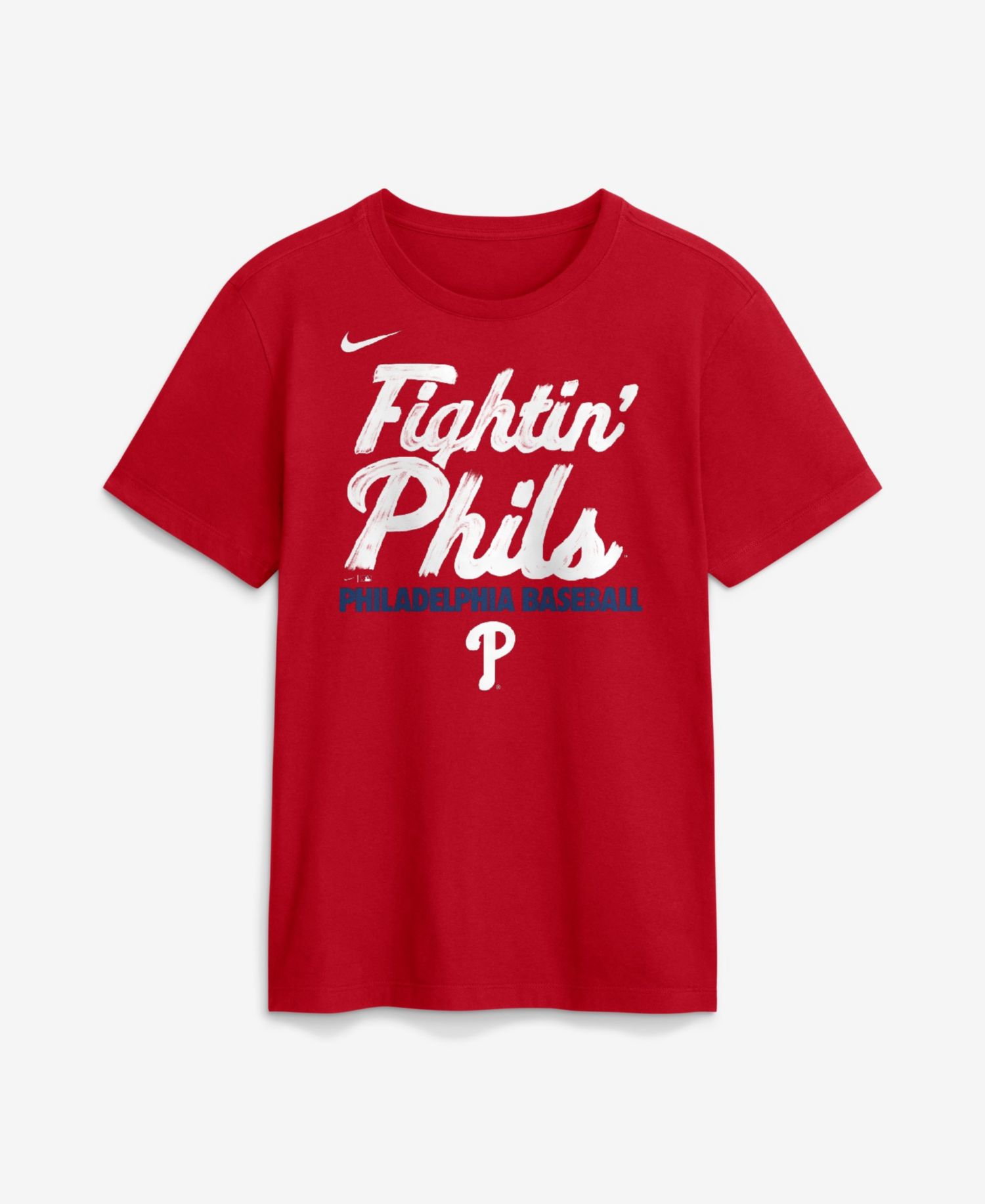Men's Philadelphia Phillies City Connect Handwriting Club Short-Sleeve Cotton T-Shirt