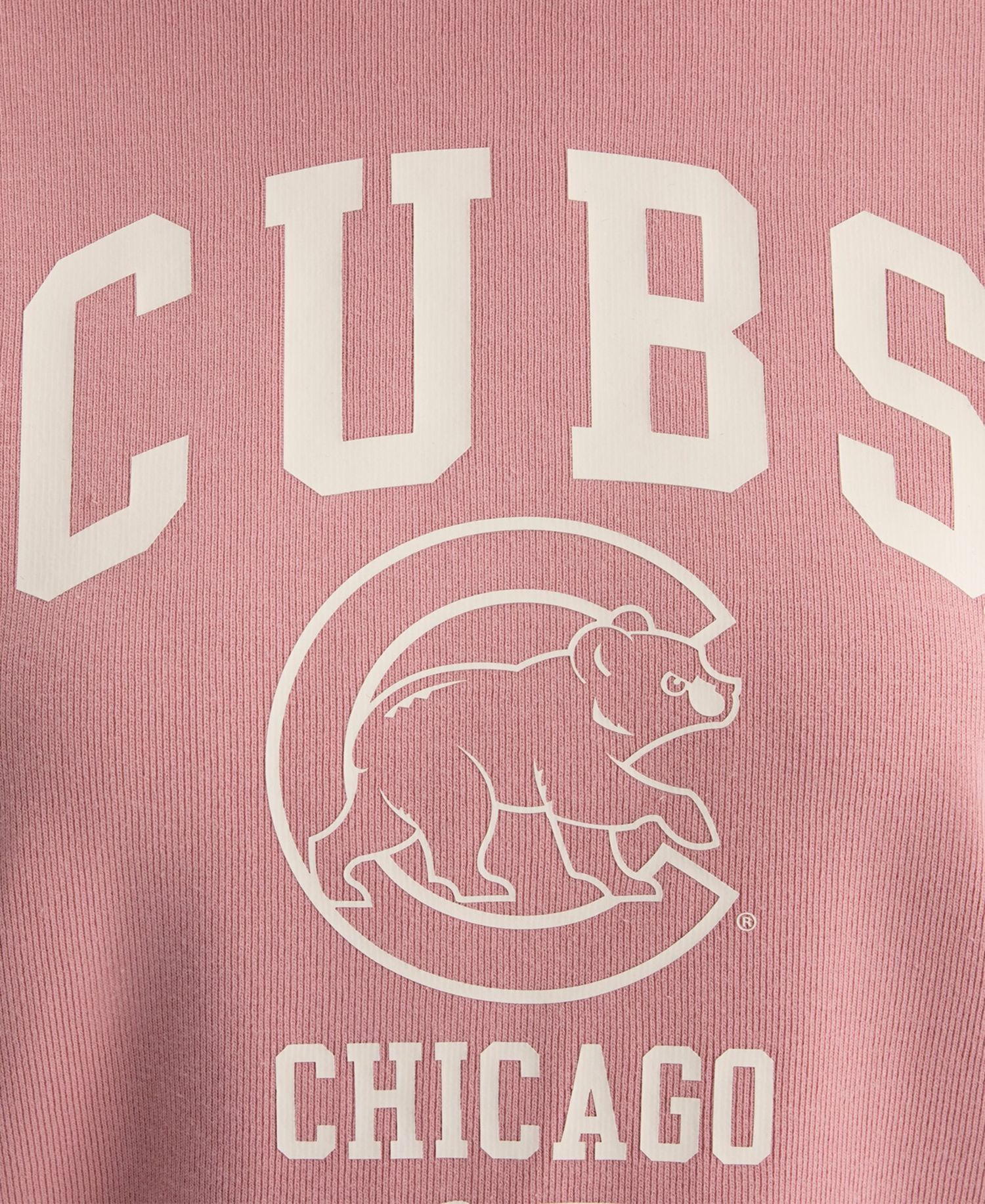 Women's Chicago Cubs Boxy Double-Face Rib T-Shirt