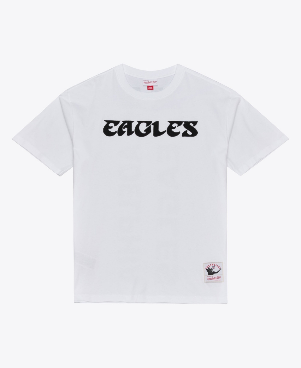 Mitchell & Ness Men's Philadelphia Eagles Monochrome T-Shirt - White