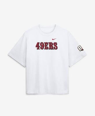 Women's San Francisco 49ers Dropped-Shoulder Boxy T-Shirt
