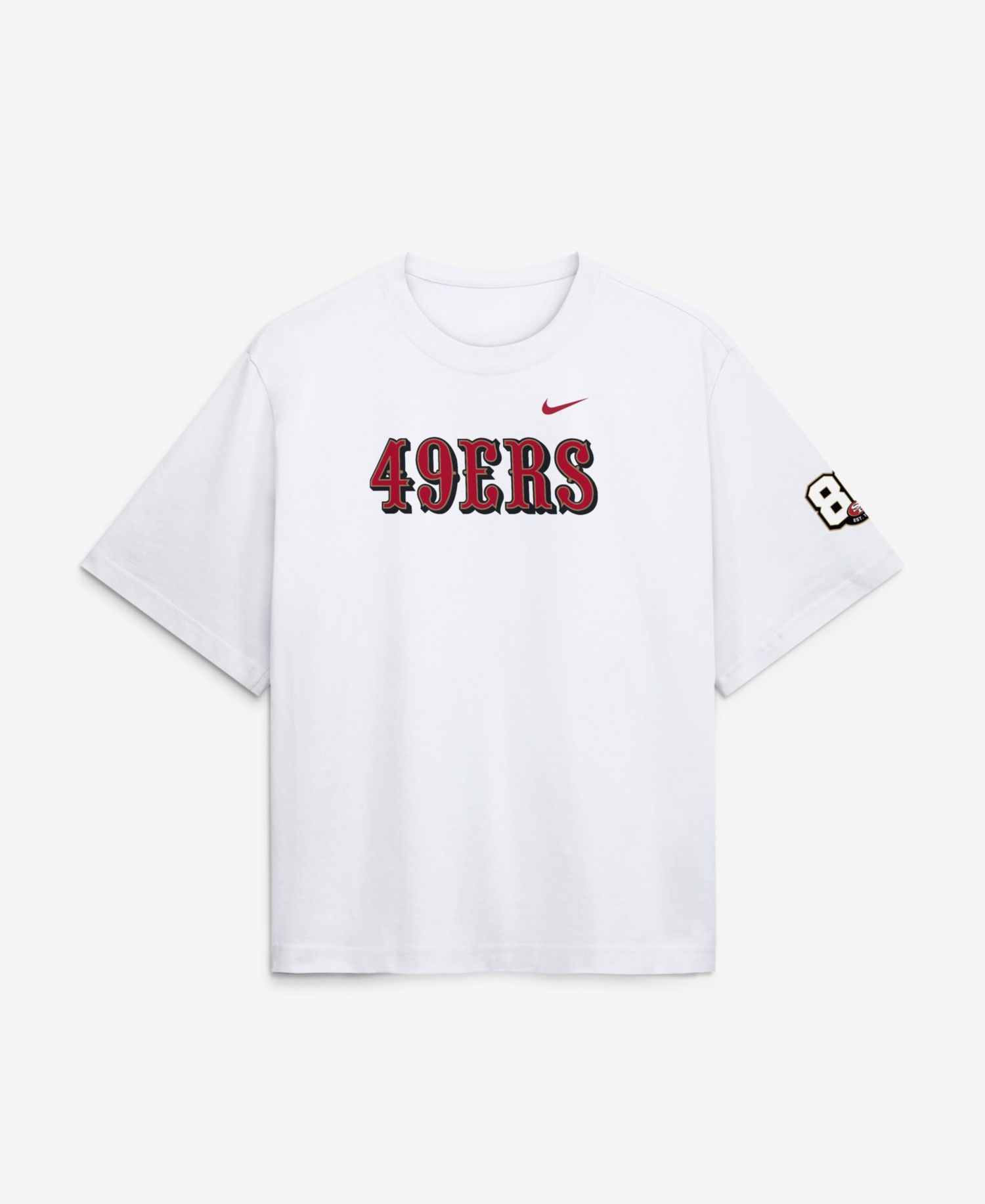 Women's San Francisco 49ers Dropped-Shoulder Boxy T-Shirt