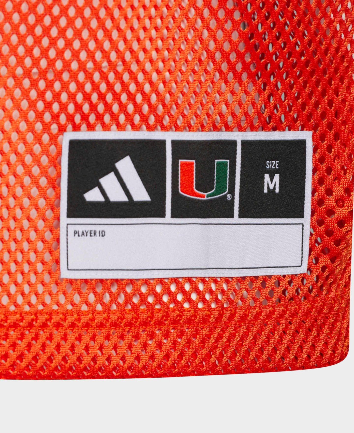 Детское джерси adidas Miami Hurricanes Mesh Replica Tailgate — фото 4