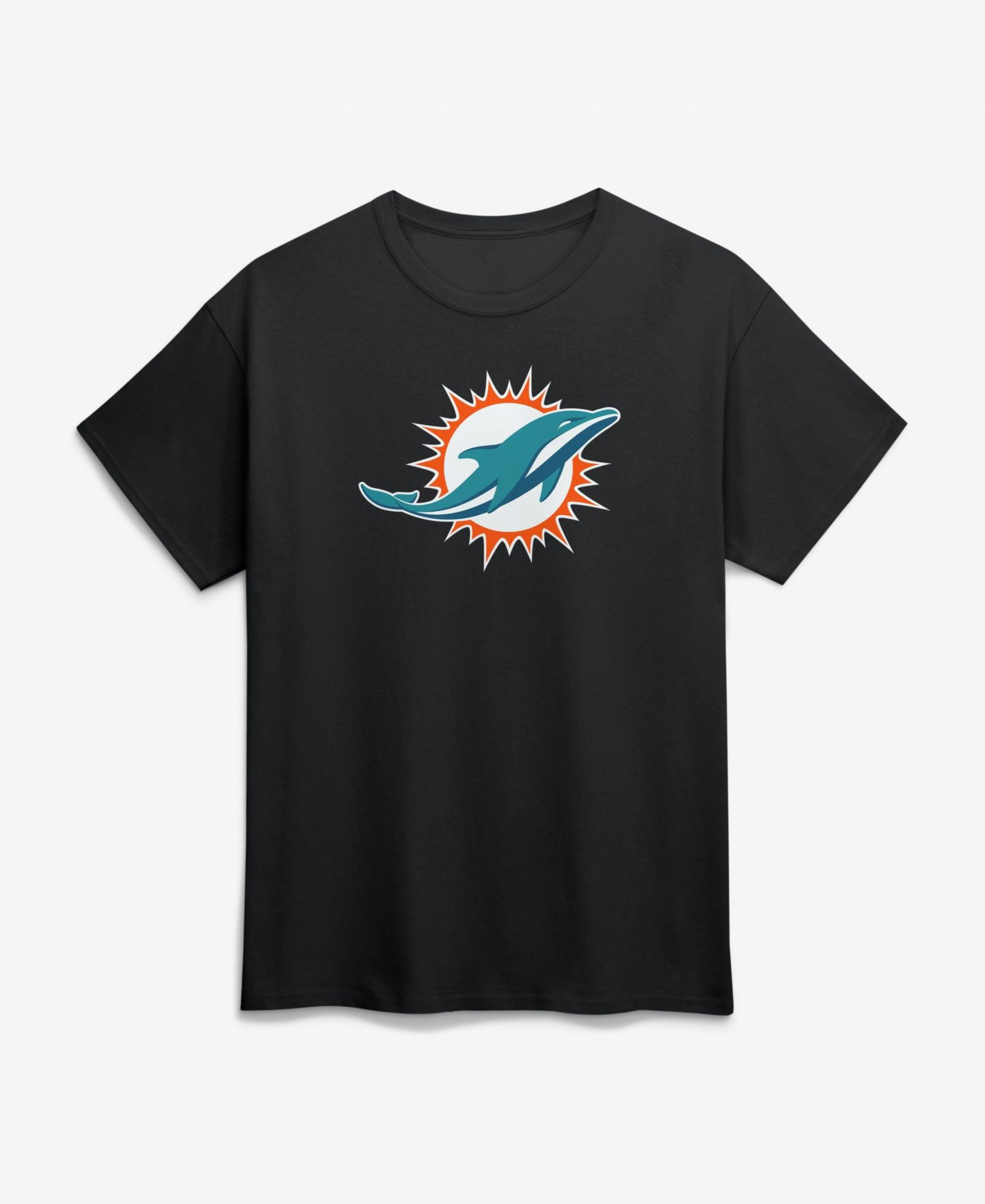 Men's Miami Dolphins Classic-Fit Crewneck T-Shirt