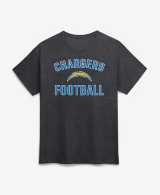 Men's Los Angeles Chargers Arch Victory Graphic Crewneck T-Shirt