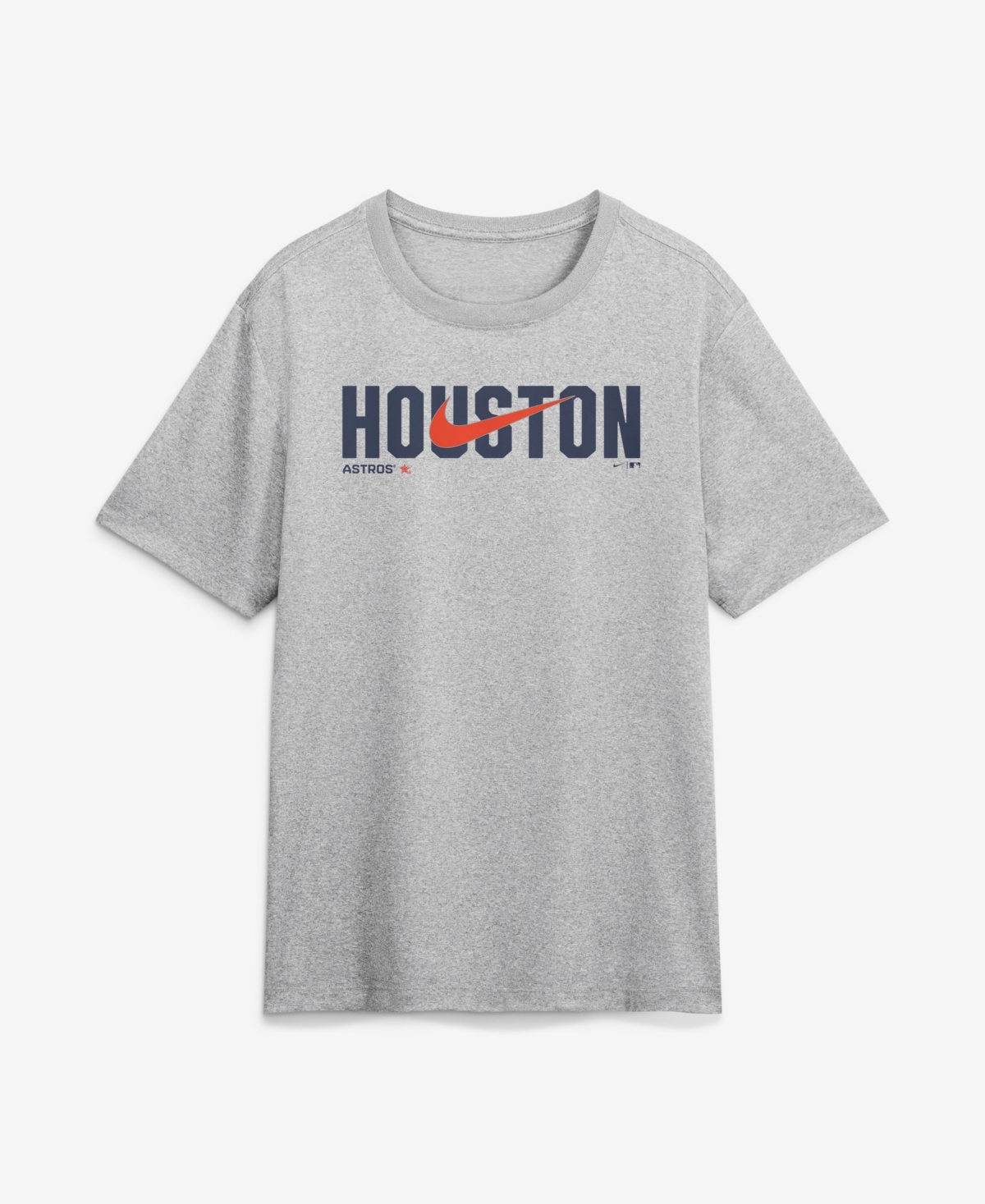 Nike Men's Houston Astros Swoosh Legend Short-Sleeve Crewneck T-Shirt