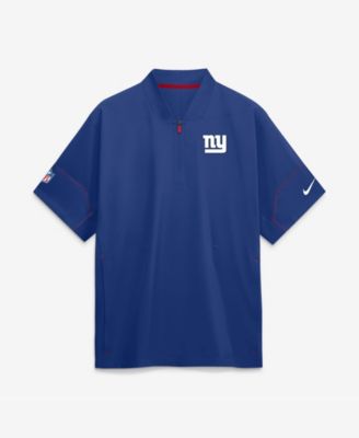 Men's New York Giants Sideline Coach Quarter-Zip T-Shirt
