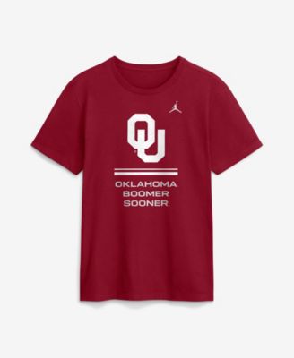 Men's Oklahoma Sooners 2026 Sideline Screen Print T-Shirt