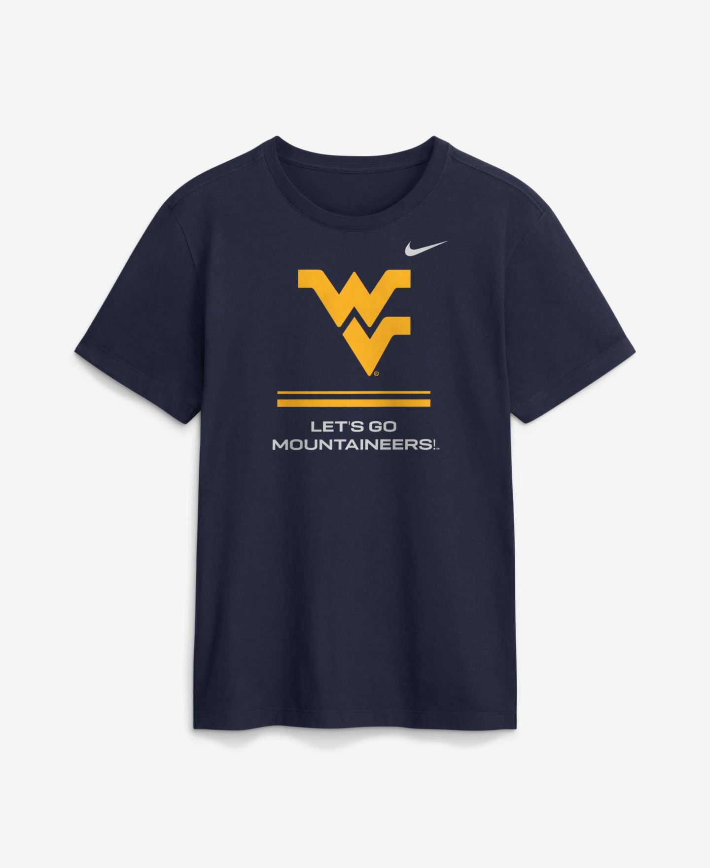 Мужская футболка Nike West Virginia Mountaineers Sideline Graphic Jersey — фото 1