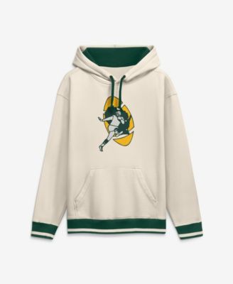 Men's Green Bay Packers Heritage First Heavyweight Fleece Pullover Hoodie