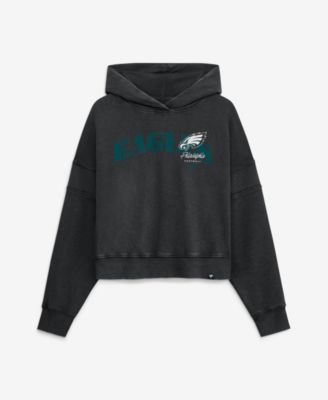 Women's Philadelphia Eagles Counter Run French-Terry Oversized Pullover Hoodie
