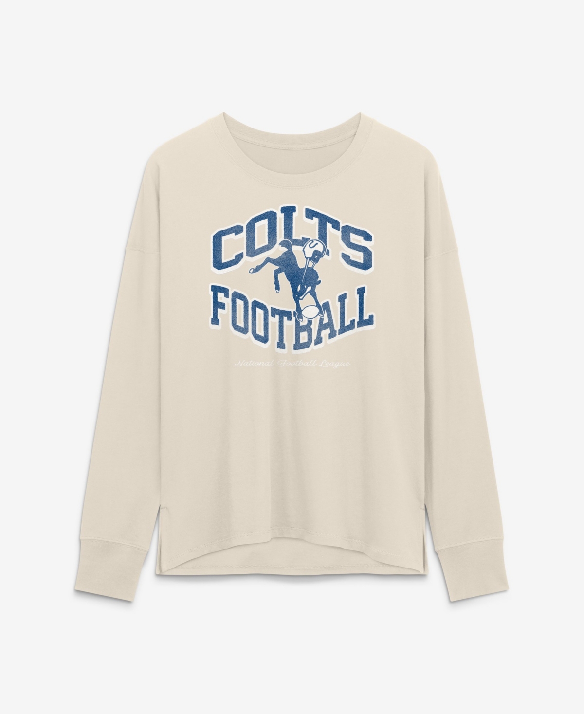Fanatics Women's Indianapolis Colts Heritage Legacy Relaxed-Fit Distressed T-Shirt