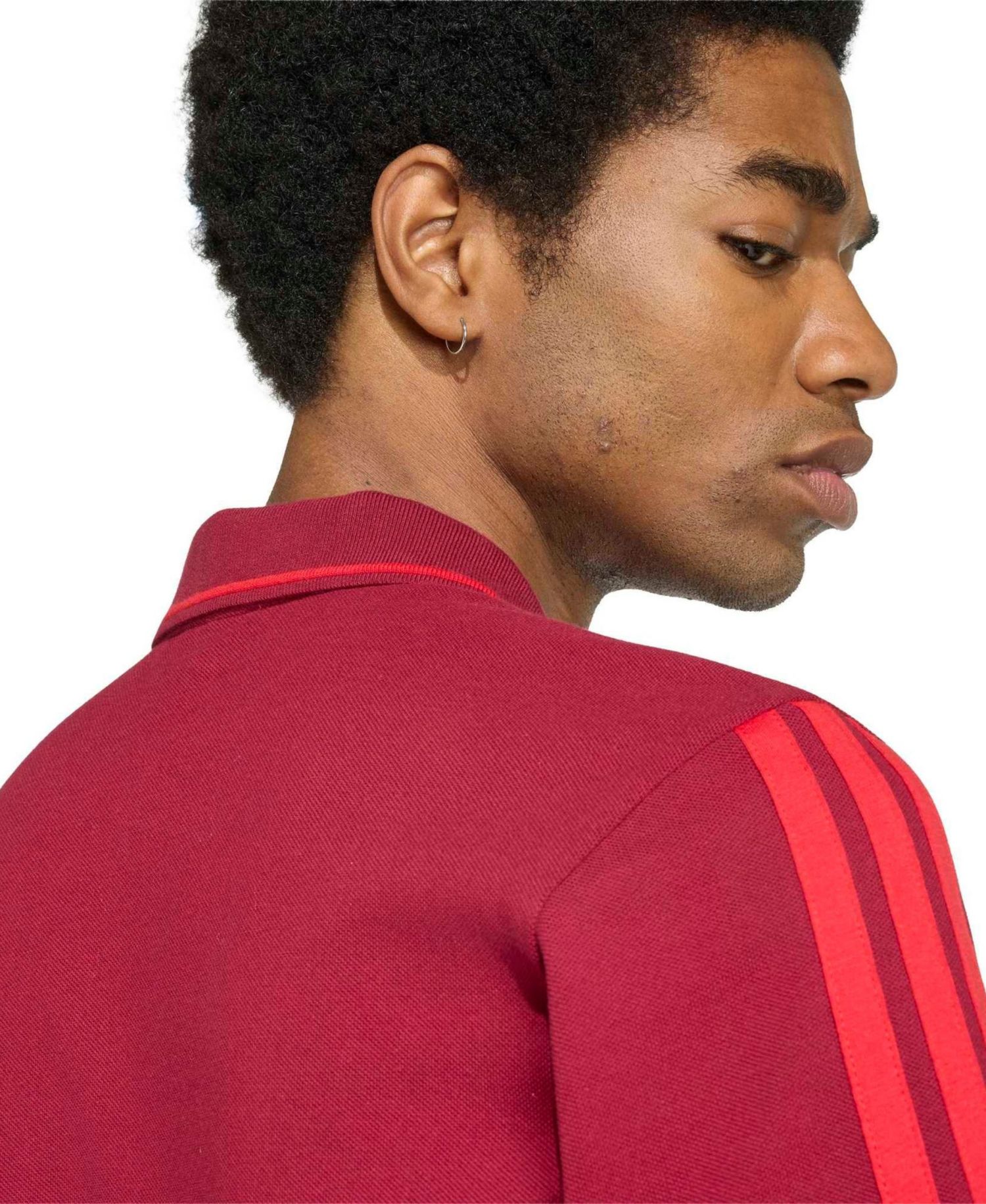 Men's Arsenal FC DNA Stitched-Stripe Polo Shirt