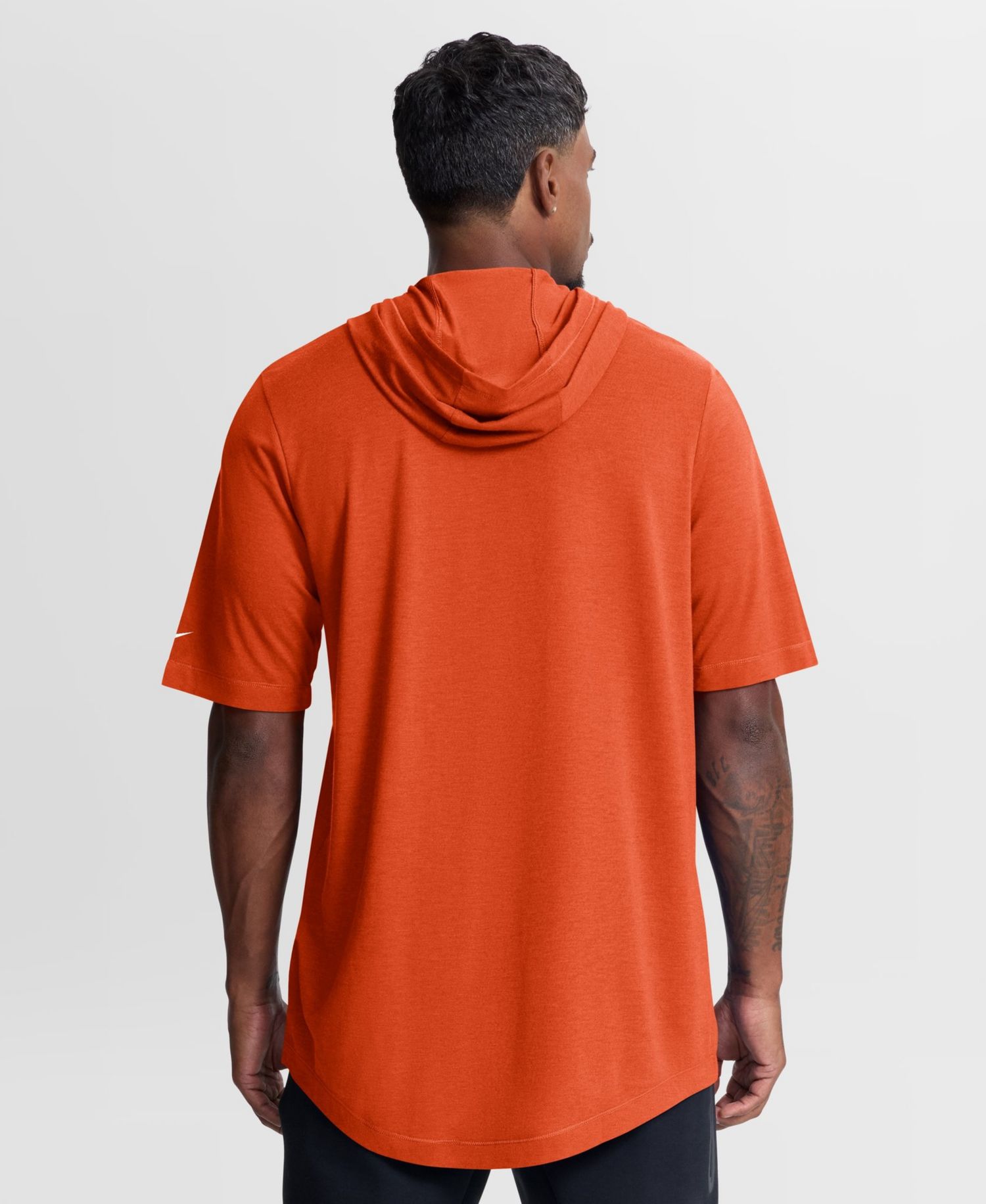 Men's Cincinnati Bengals Tri-Blend Short-Sleeve Hoodie
