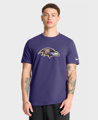 Men's Baltimore Ravens Logo Essential Screen-Print T-Shirt