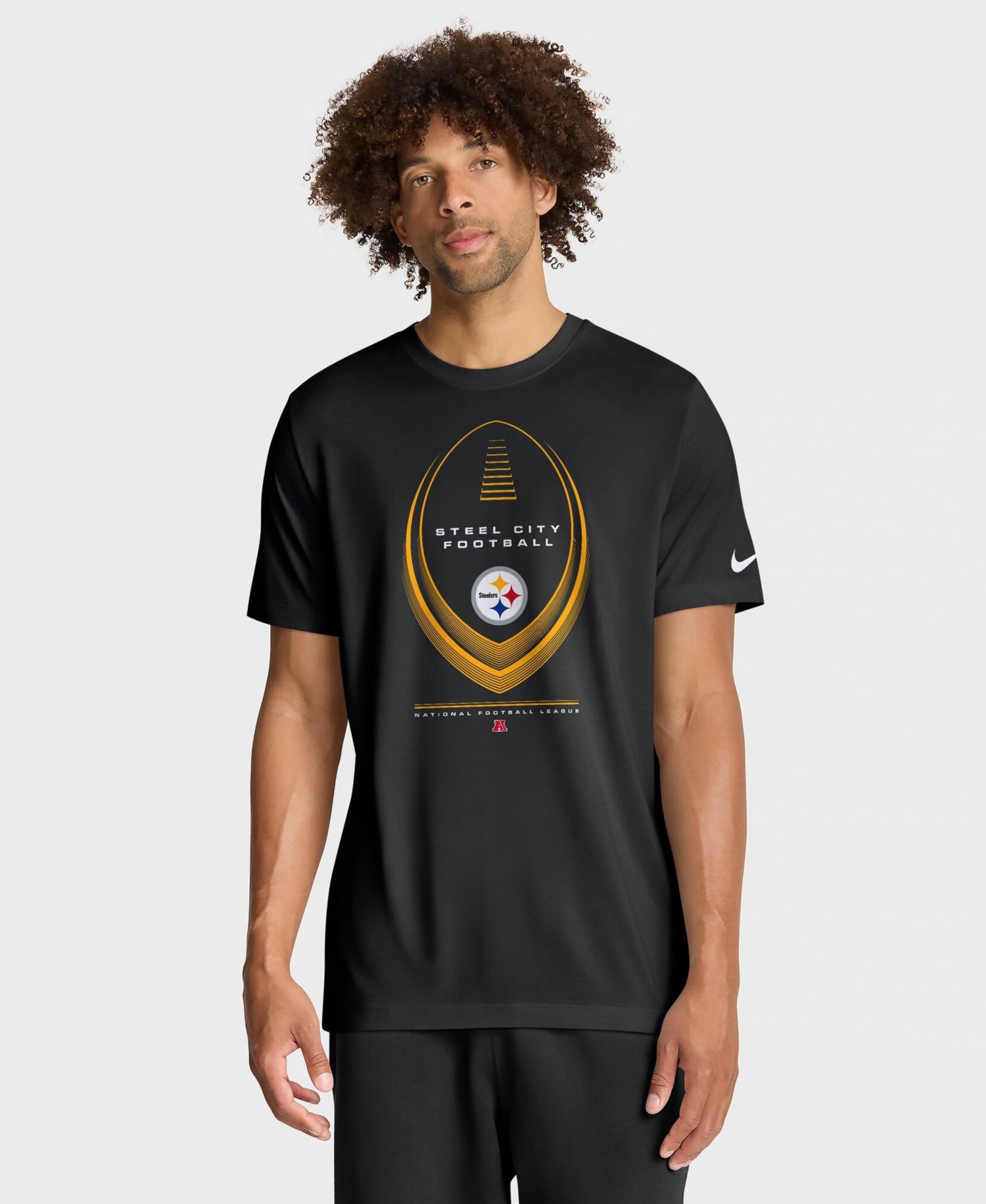 Men's Big & Tall Pittsburgh Steelers Legend Icon Dri-FIT T-Shirt