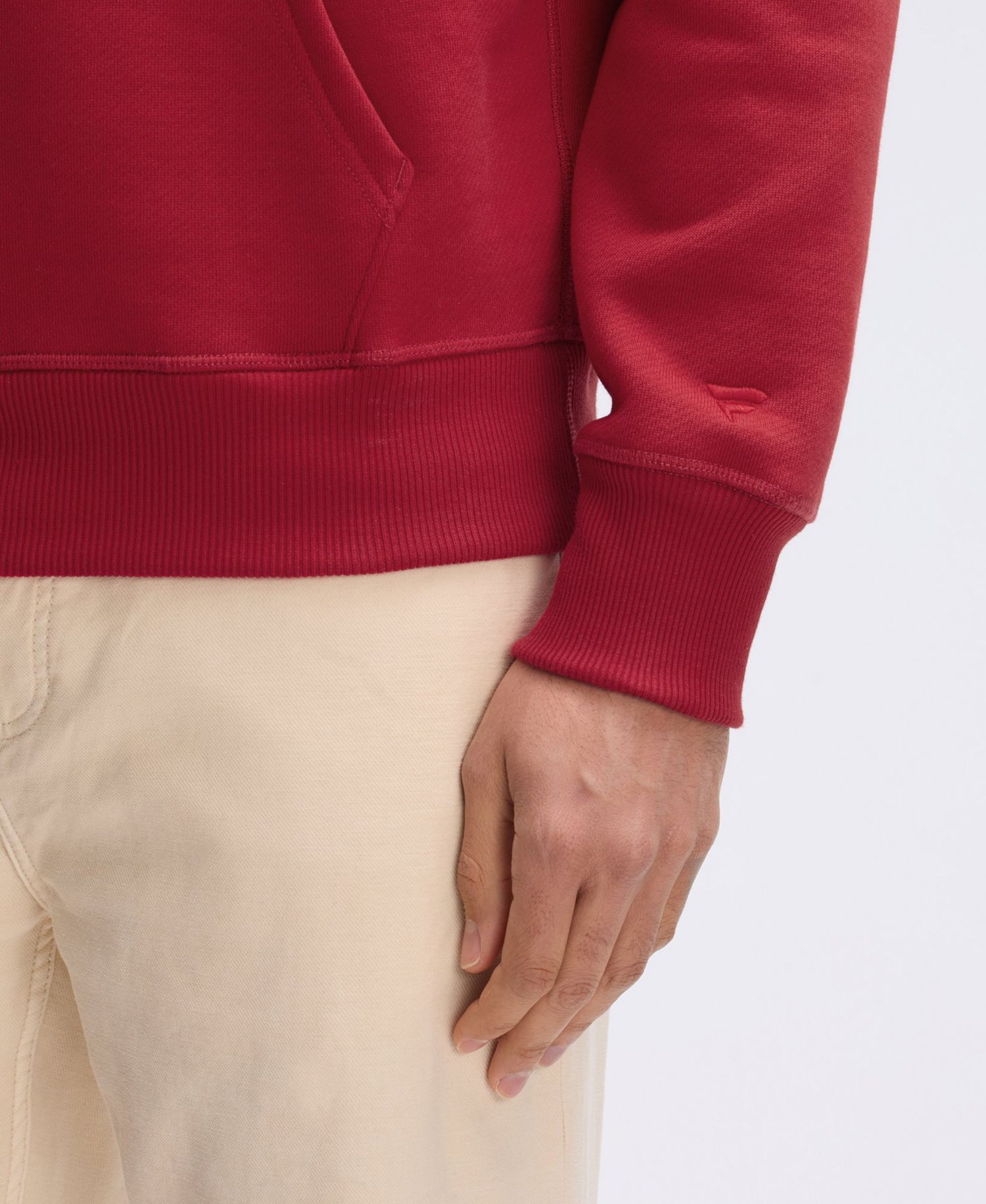 Men's Washington Commanders IconicFleece Flocked Classic-Fit Hoodie