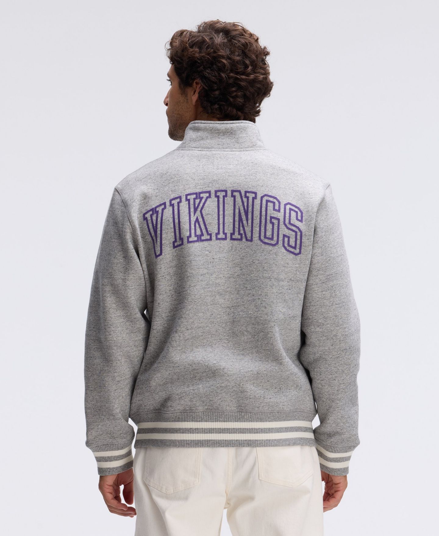 Мужская куртка Fanatics Minnesota Vikings IconicFleece Full-Zip — фото 2