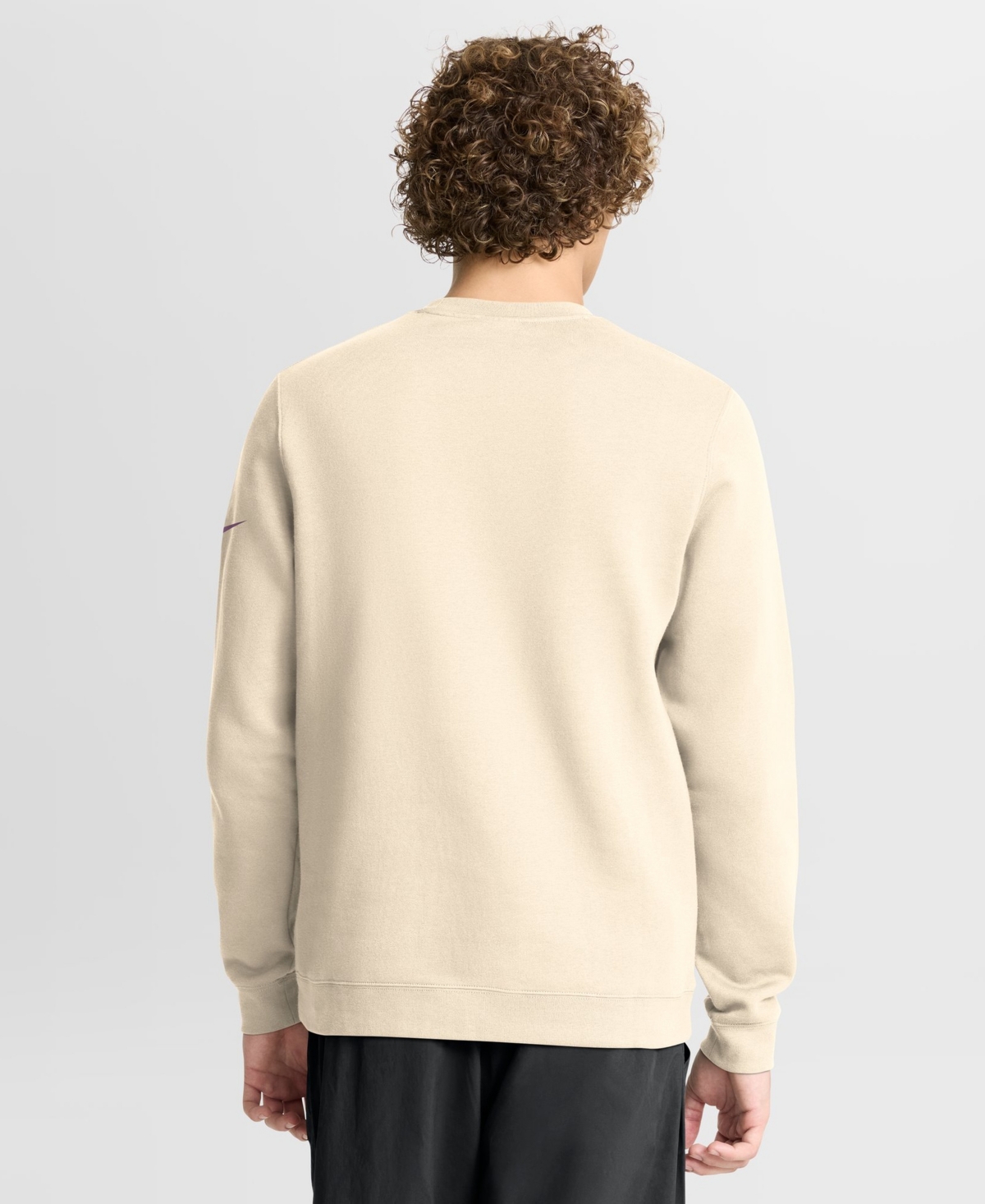 Nike Men's Minnesota Vikings Club Brushed-Back Fleece Sweatshirt