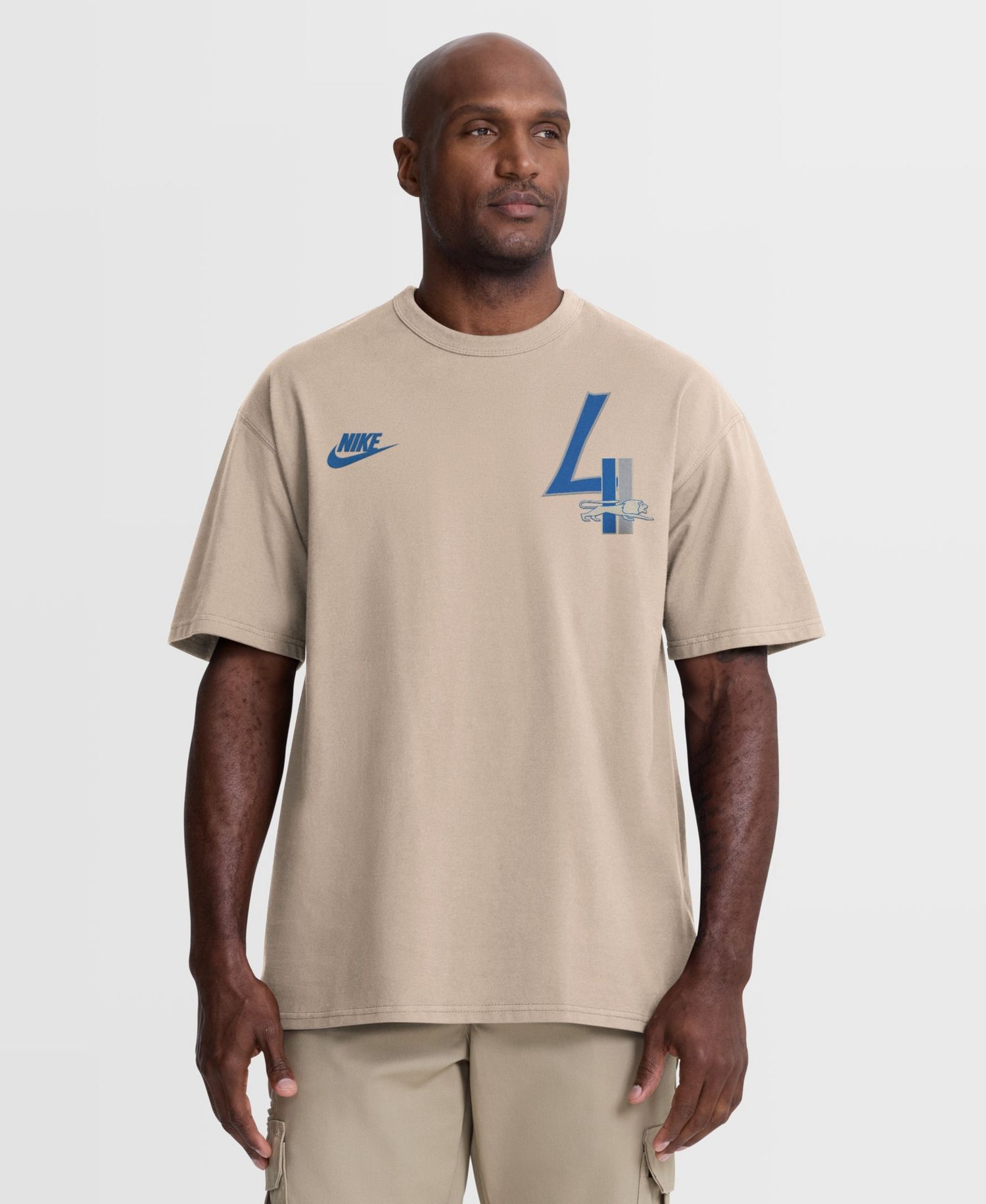 Men's Detroit Lions Max90 Retro Relaxed-Fit T-Shirt