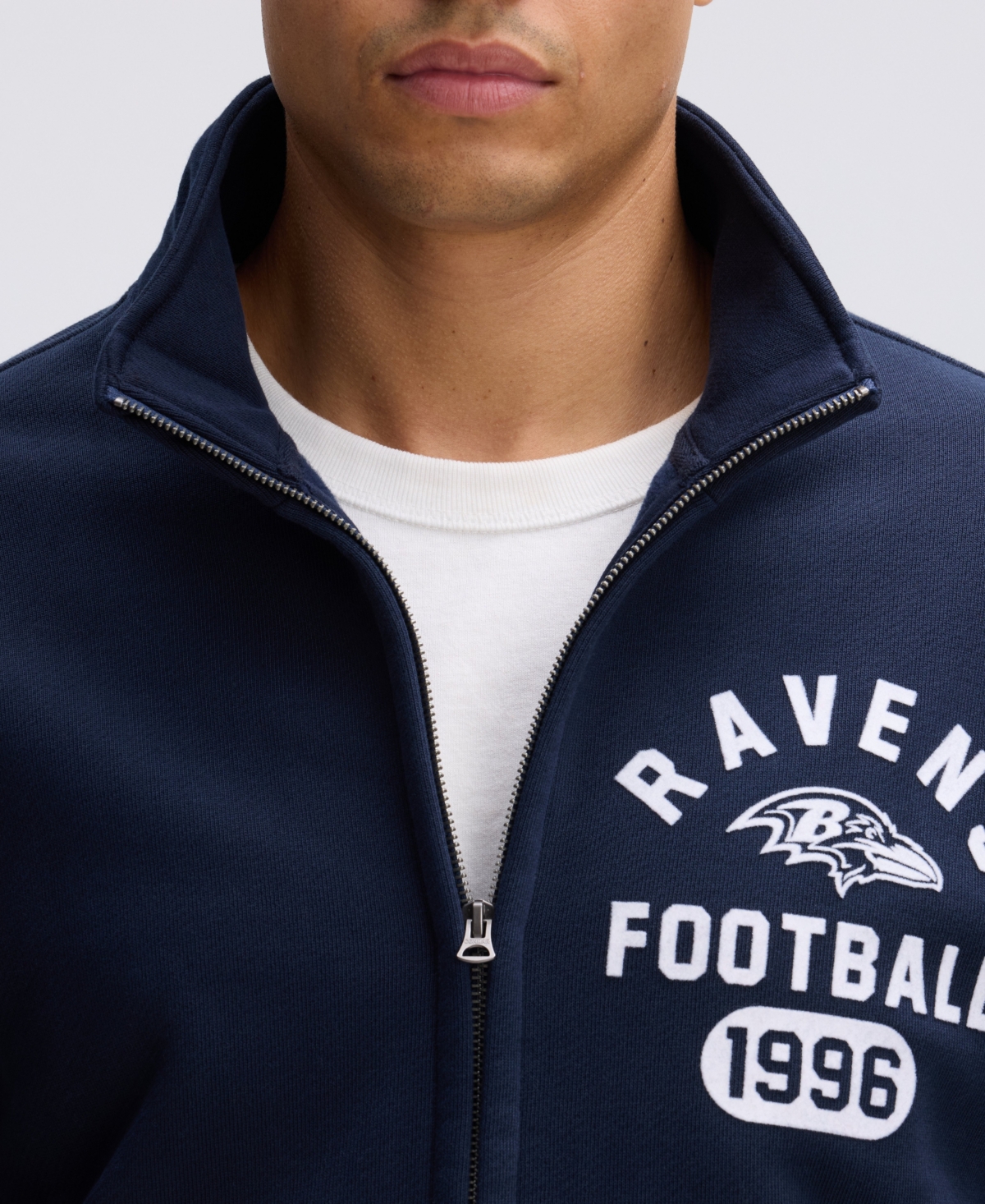 Fanatics Men's Baltimore Ravens IconicFleece Full-Zip Jacket