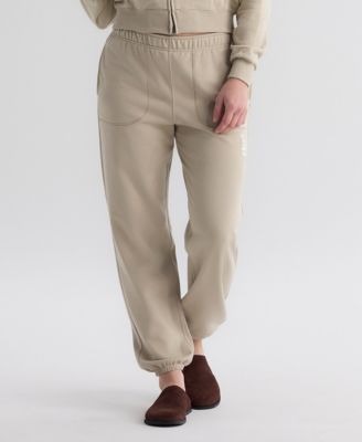 Women's Los Angeles Dodgers Iconic Terry High-Rise Tapered Track Pants