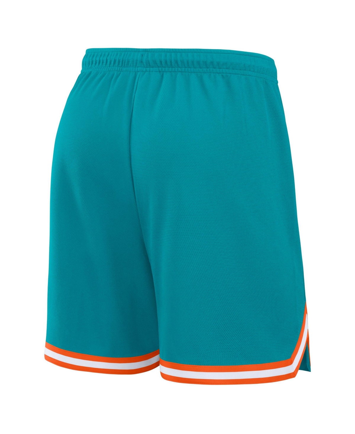 Fanatics Men's Miami Dolphins Fearless Drive Pique Mesh Shorts, 7" Inseam