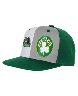 Big Boys and Girls Kelly Green Boston Celtics Anniversary Duo Front Snapback Hat
