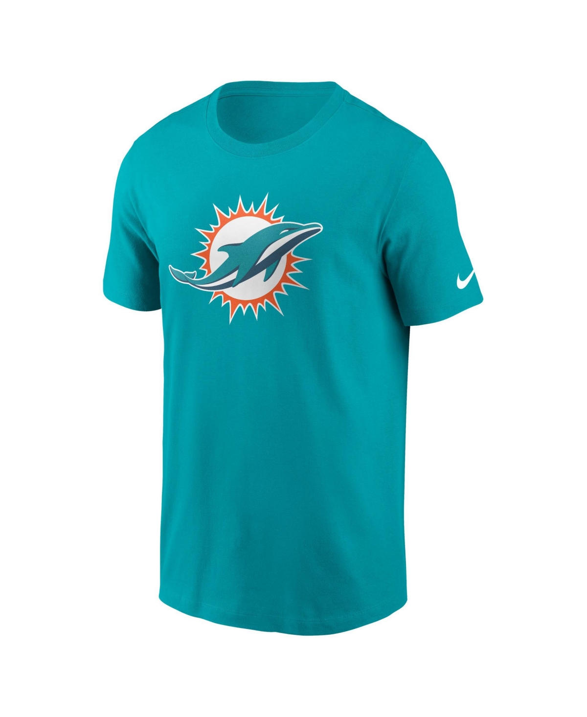 Nike Men's Miami Dolphins Essential Logo Short-Sleeve Crewneck T-Shirt