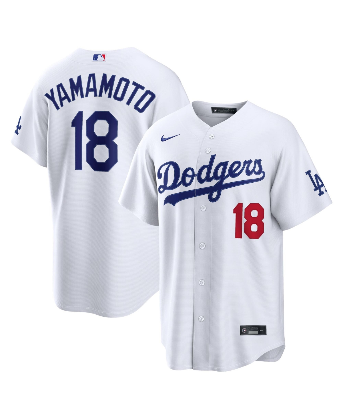 Nike Men's Los Angeles Dodgers Yoshinobu Yamamoto Home Jersey