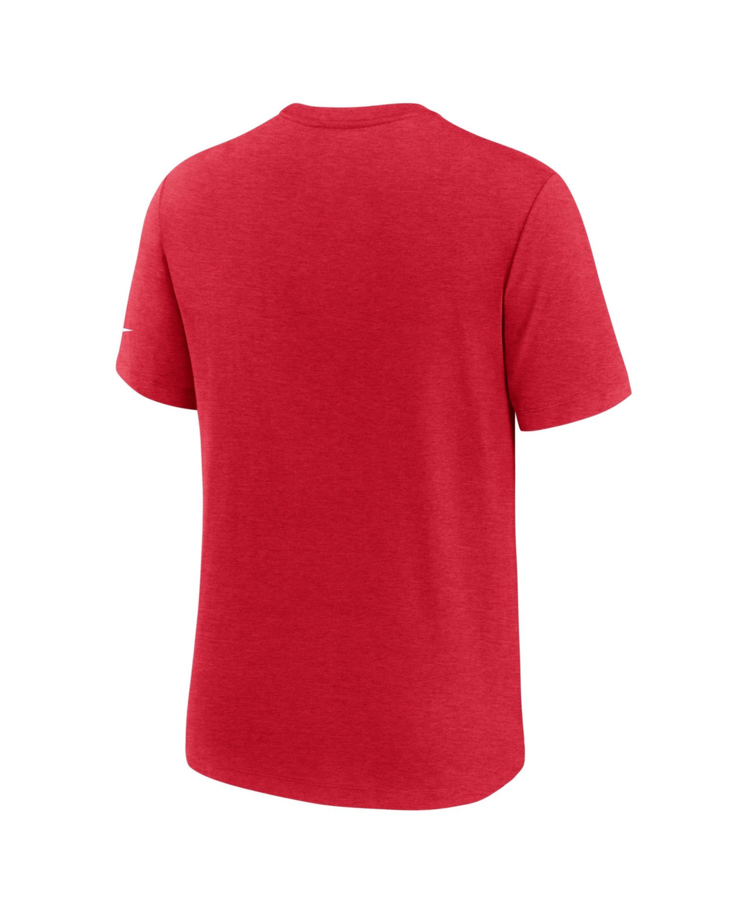 Men's San Francisco 49ers Believe The Game Tri-Blend Crewneck T-Shirt