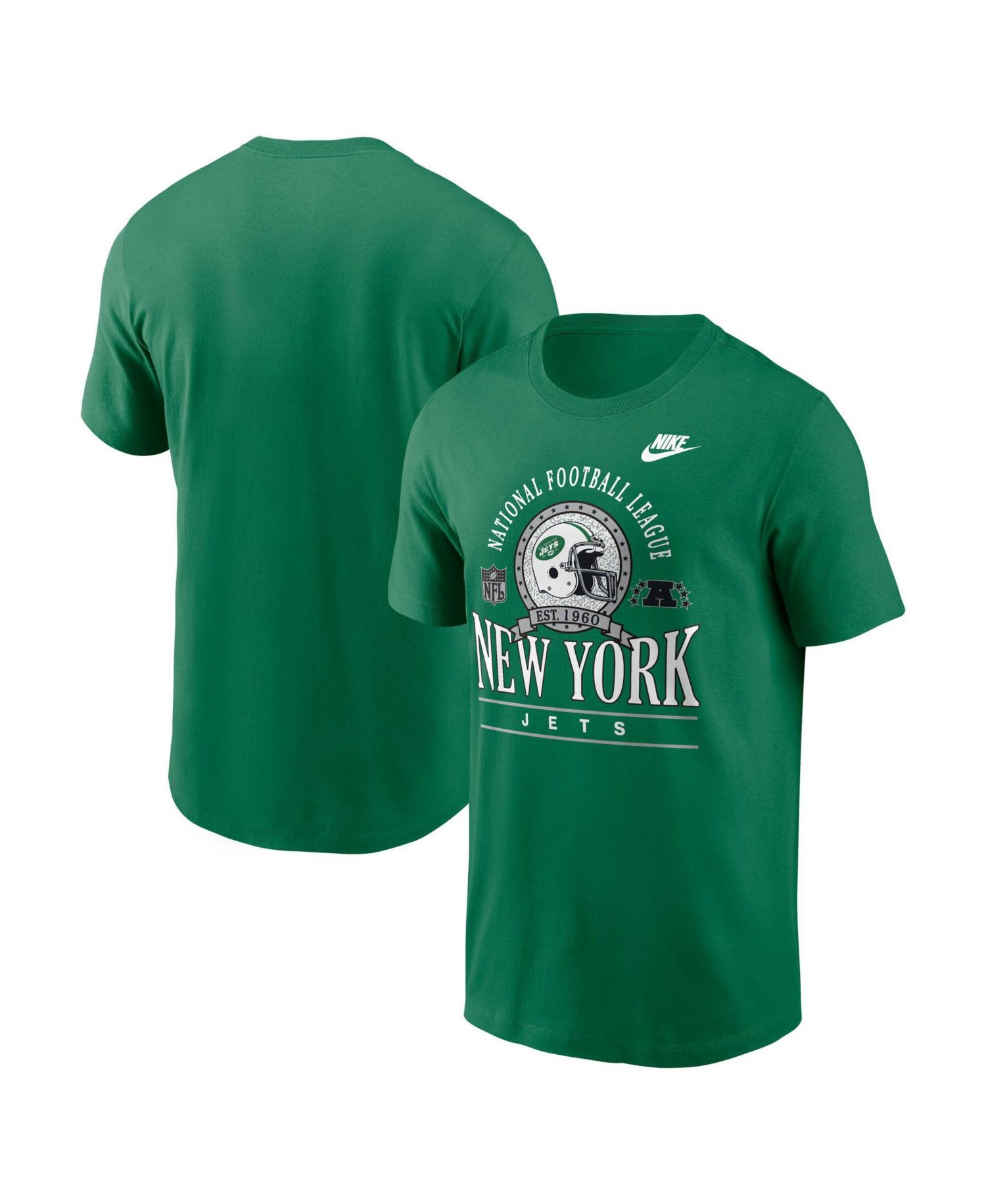 Men's New York Jets Rewind Crewneck Short-Sleeve T-Shirt