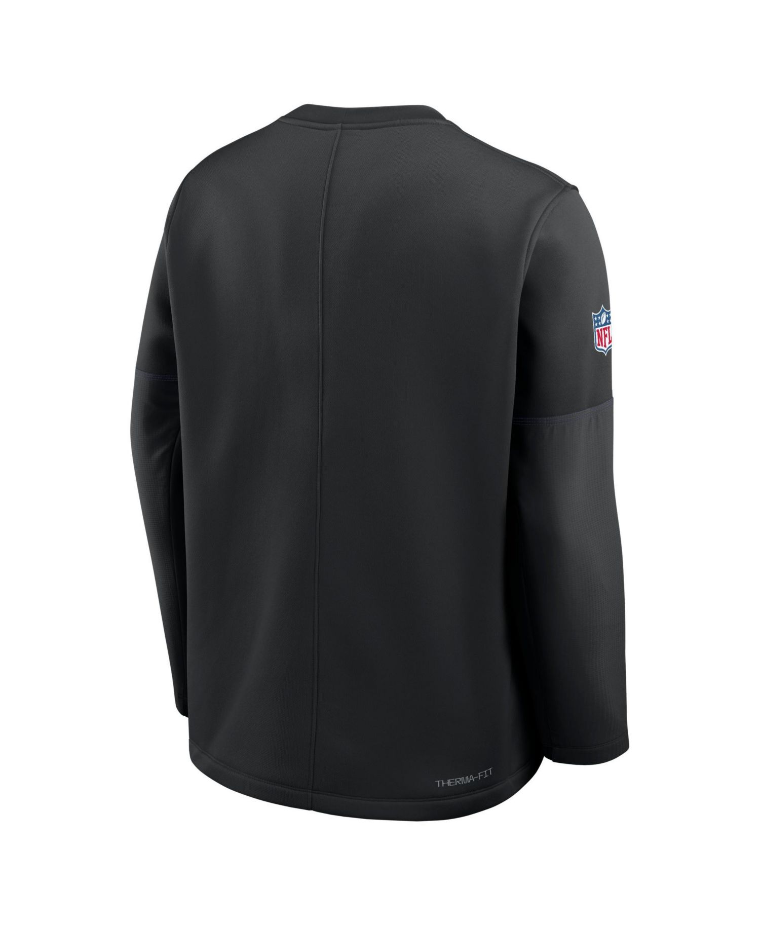 Men's Baltimore Ravens Sideline Coaches Graphic Screen-Printed Tackle-Twill Sweatshirt