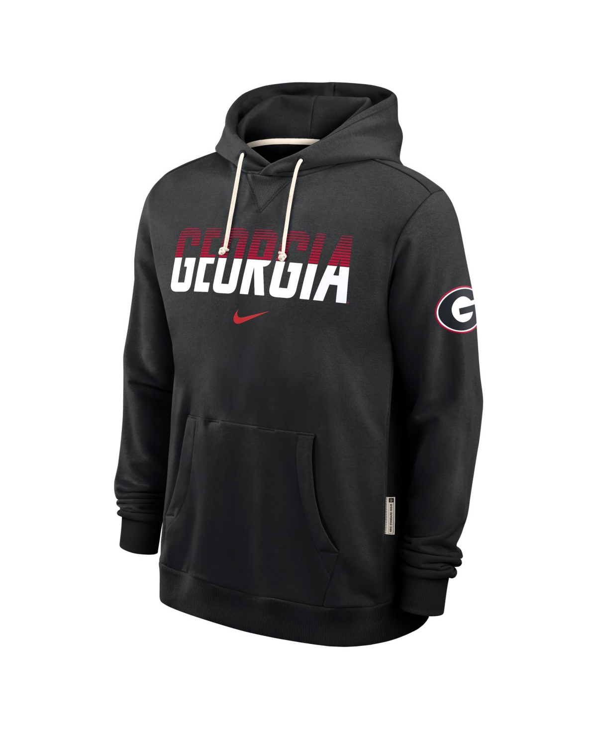 Nike Men's Georgia Bulldogs 2026 Sideline Standard Issue Fleece Pullover Hoodie