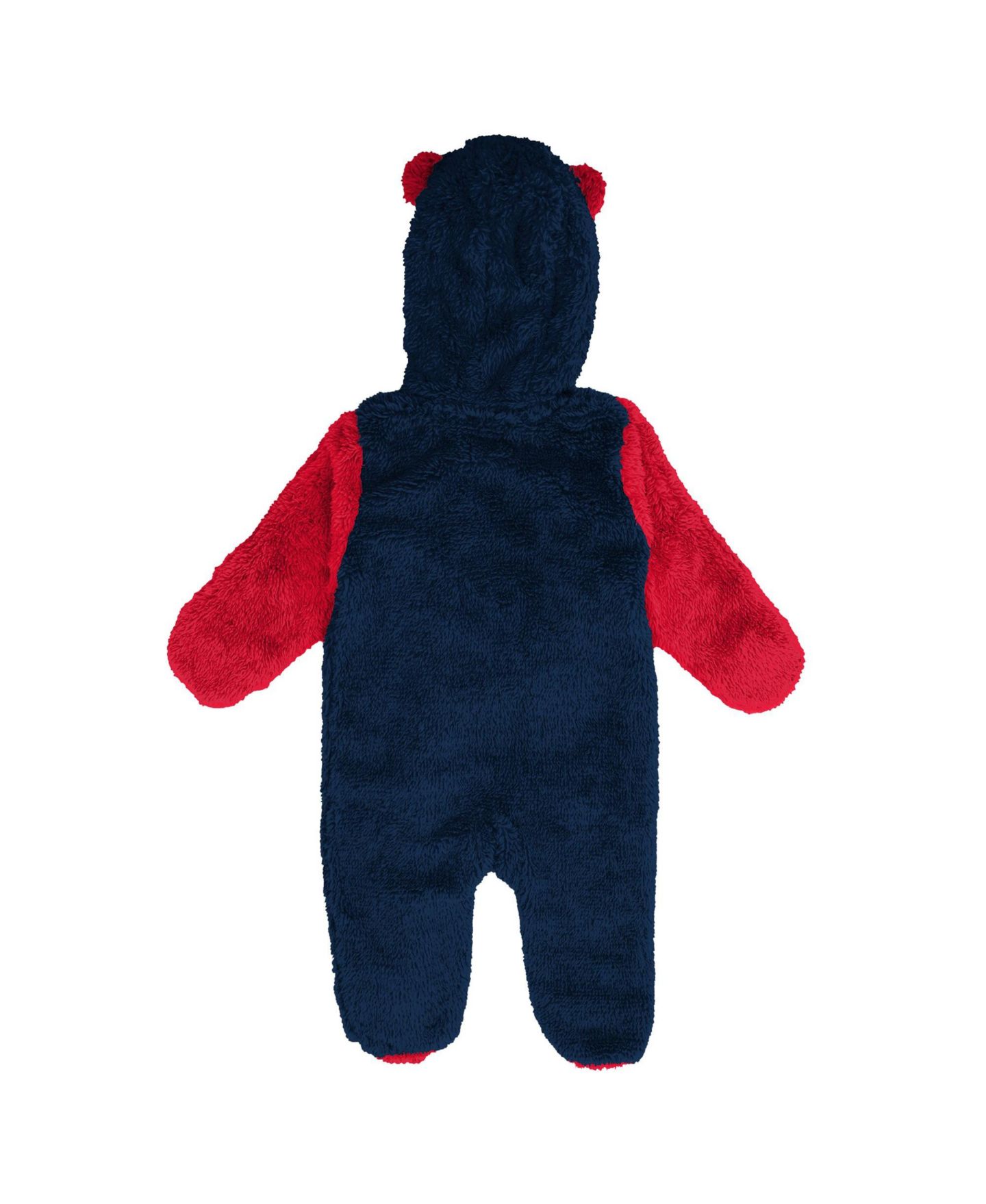 Outerstuff Baby Boys' and Girls' New England Patriots Teddy Game Nap Fleece Sleeper — фото 3