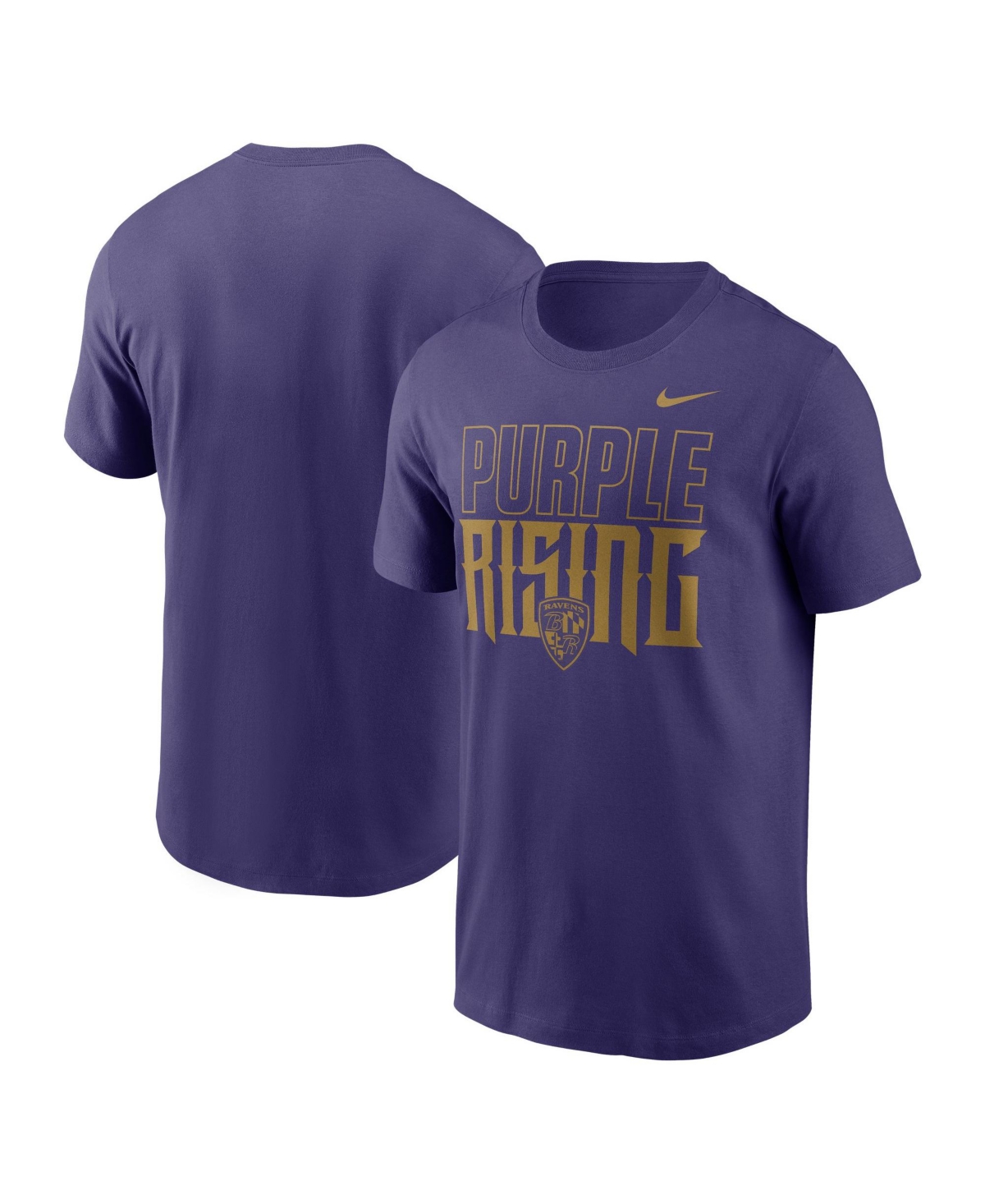 Nike Men's Baltimore Ravens Pursuit Power Rib-Knit T-Shirt