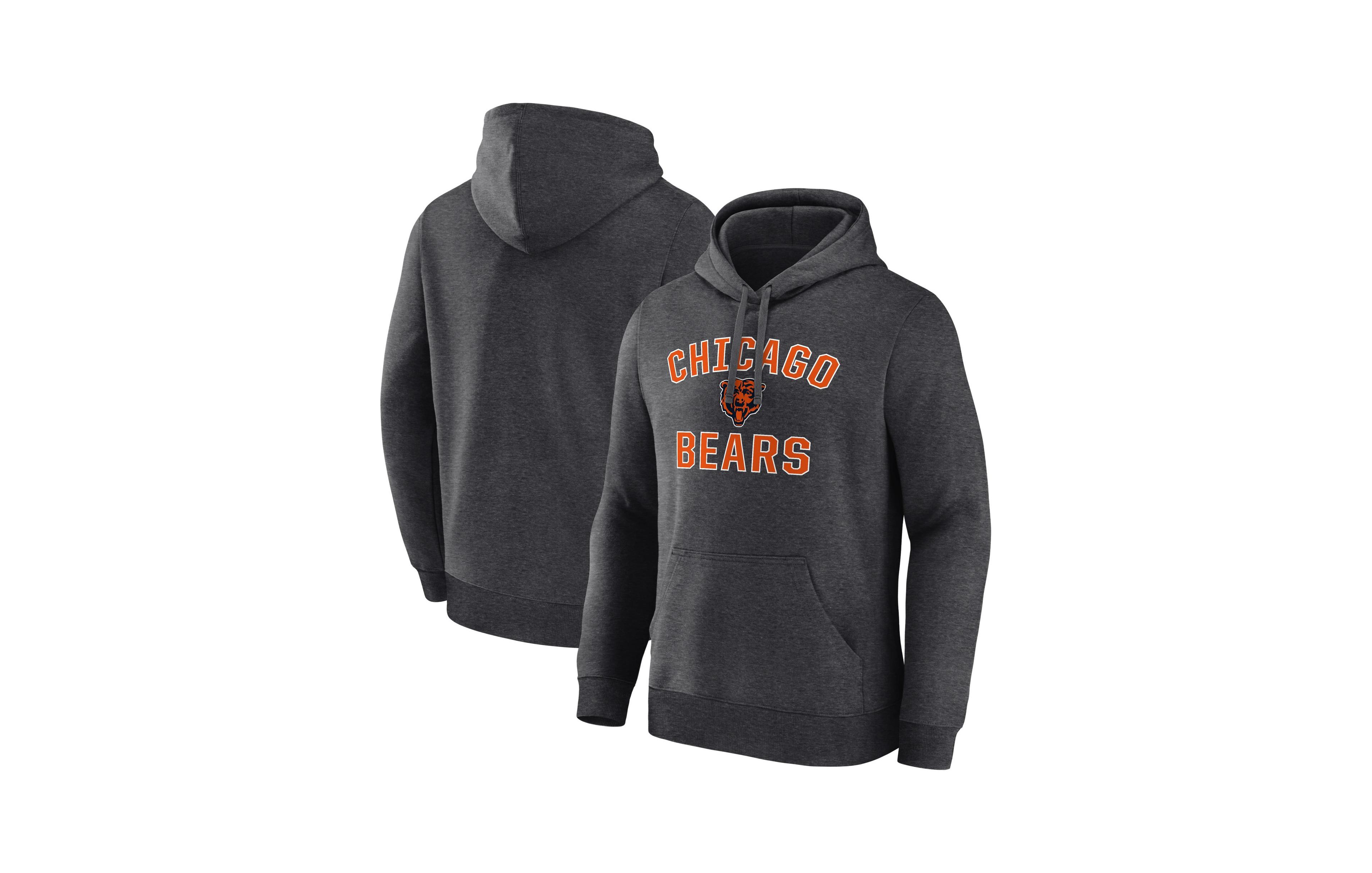 Logo Athletic Men's Chicago Bears Arch Victory Hooded Hoodie