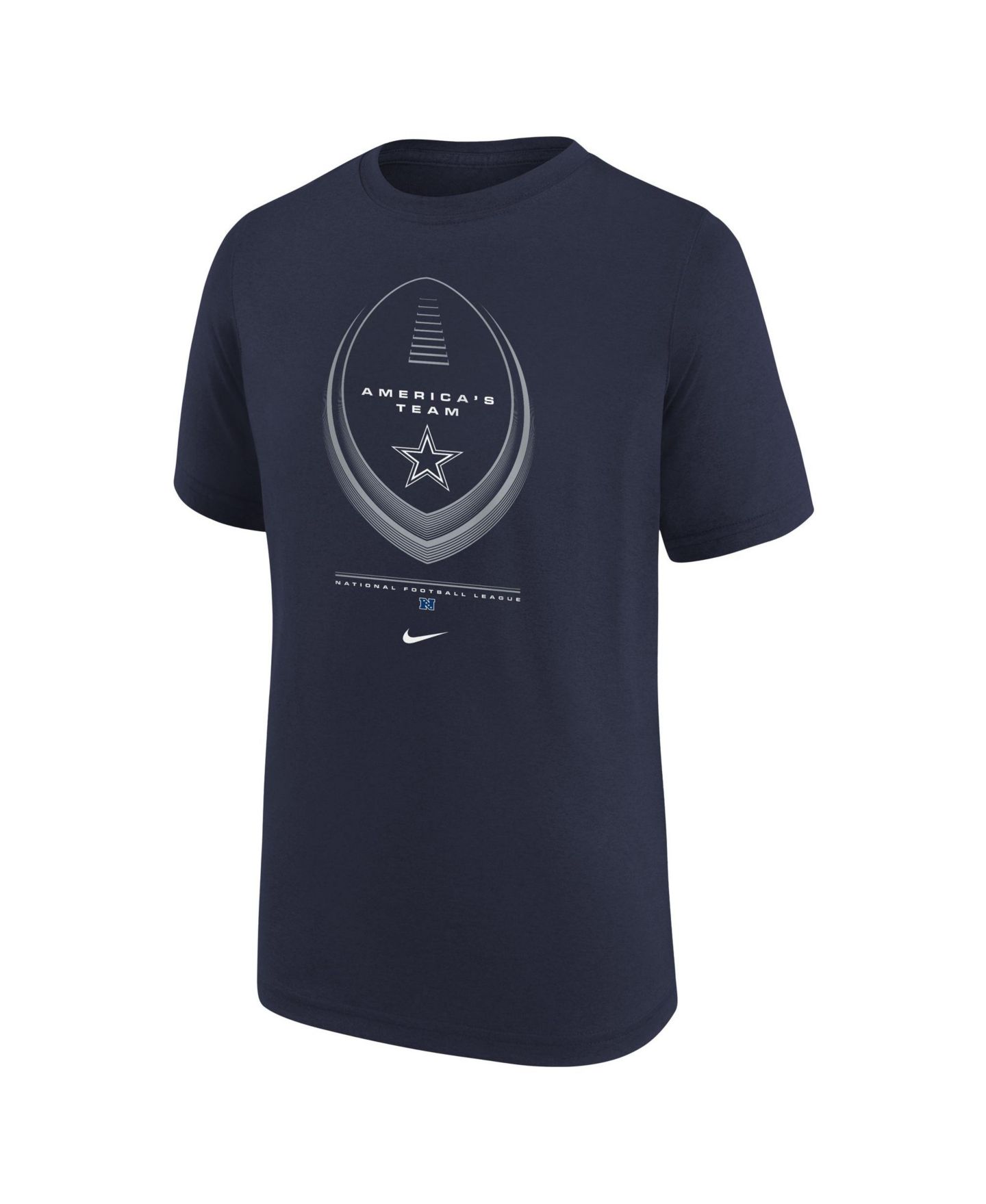 Детская футболка Nike Navy Dallas Cowboys Legend Icon Dri-FIT — фото 2